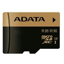 کارت حافظه‌ microSDXC ای دیتا کلاس 10 مدل UHS-I U3 سرعت 95MBps ظرفیت 16 گیگابایت